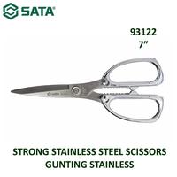 Gambar SATA Gunting Stainless 93122 - Strong Stainless Steel Scissors Sata Tools dari SATA OS Kota Administrasi Jakarta Utara 1 Tokopedia