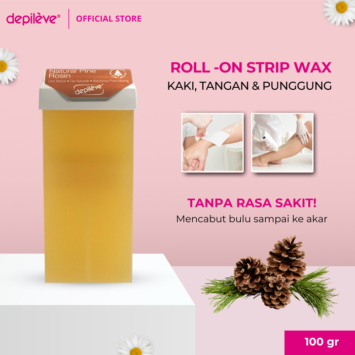 Gambar UNIVERSAL ROLL-ON NATURAL WAX 100gr SPECIAL PRICE dari Depileve Kota Administrasi Jakarta Barat Tokopedia
