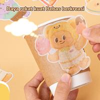 Gambar Deli x Butterbear Sticker Beruang Lucu Tahan Air Mudah Menempel Motif HY210 dari Deli Stationery Indonesia Kab. Tangerang 3 Tokopedia