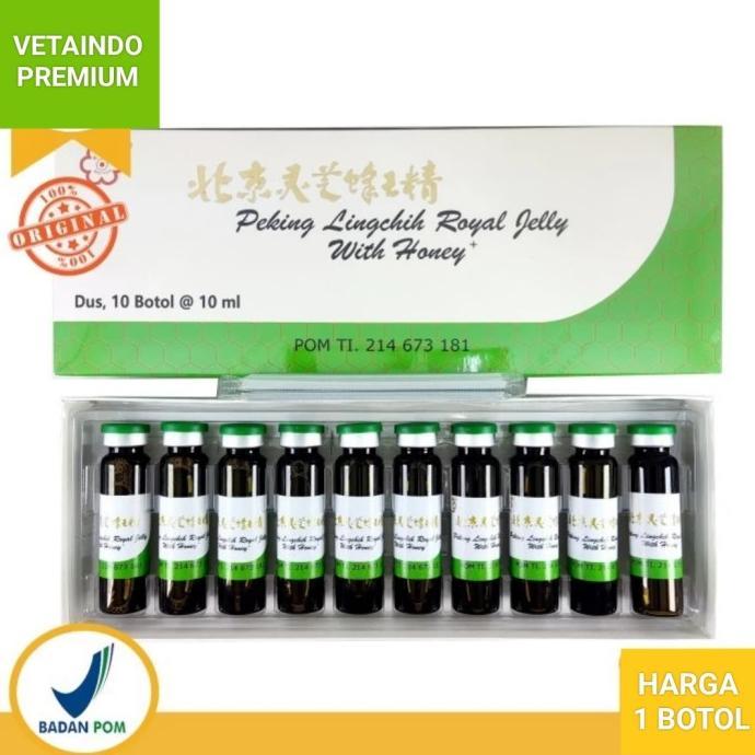 VITAMIN AYAM MERPATI PEKING LINGZHI ROYAL JELLY HIJAU PUTIH LINGCHIH