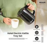 Gambar IDEALIFE - Hotel Electric Kettle Tray Set - Set Teko Hotel Listrik 1.2L (IL-111s) dari IDEALIFE ONLINE STORE Kota Administrasi Jakarta Utara 2 Tokopedia
