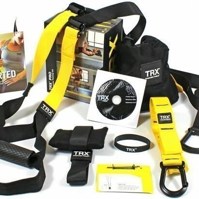 TRX PRO 4 Suspension training kit body Fitness gym otot portable 0