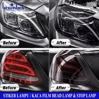 Gambar Stiker Lampu Headlamp Stoplamp Sticker Head Lamp Stop Lamp - Light Black dari Brainbox Car and Home Kota Batam 3 Tokopedia