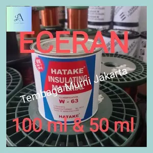 Anles_ Sirlak/Varnish Lem Kawat Tembaga Email Eceran 100Ml (90Gram) & 50Ml ( 45 Gram)