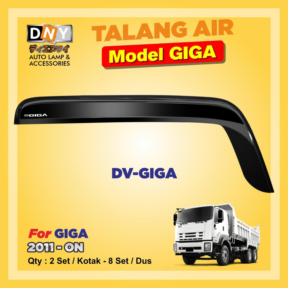 Talang Air Model GIGA / Door Visor DNY GIGA Injection High Quality