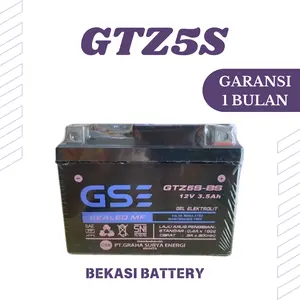 Aki Motor Suzuki Skywave GTZ5S Aki Gel Aki MF Aki Kering