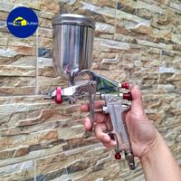 Gambar Spray Gun Semprotan Cat Tabung Atas 400ml 400 ml - XENON F75G F75 G dari mahrumah.sby Kota Surabaya 4 Tokopedia