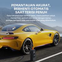 Gambar [FLASH SALE] ROBOT Inflator Pompa Ban Car/Mobil/Truk/Motor/Bola Nirkabel Mini 4000mAh LED Display dengan Tekanan 150 PSI Pompa Ban Portabel Otomatis Deteksi Akurat RIP01 Original - Garansi 1 Tahun - Bisa COD dari ROBOT Audio Indonesia Kab. Tangerang 5 Tokopedia