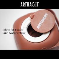 Gambar ARTHACAT SOOTH BATH BRUSH - Sisir Mandi Kucing - GREY dari Arthacat Indonesia Kota Tangerang 3 Tokopedia