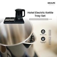 Gambar IDEALIFE - Hotel Electric Kettle Tray Set - Set Teko Hotel Listrik 1.2L (IL-111s) dari IDEALIFE ONLINE STORE Kota Administrasi Jakarta Utara 4 Tokopedia