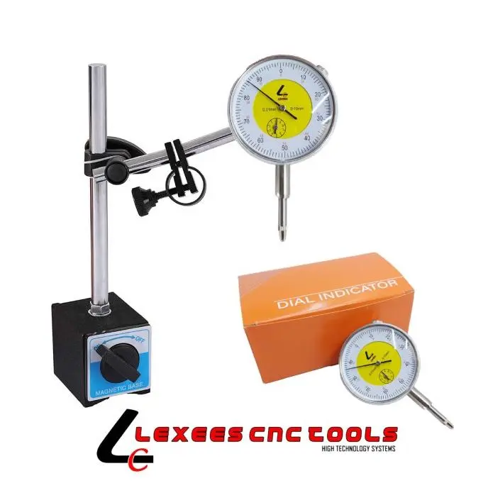 New | Dial Indicator+ Magnetic Dial Stand Base | Pick Test | Stang Dial Promo