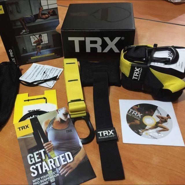 TRX PRO 4 Suspension training kit body Fitness gym otot portable 1