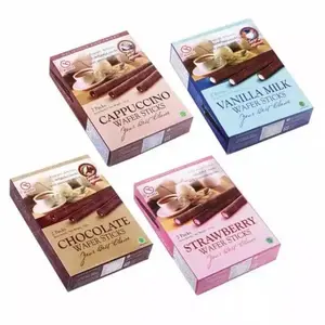 Kugi Wafer Stick 120gr Chocolate, Strawberry dan Vanila