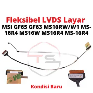 Kabel Fleksibel LCD LED Layar LVDS MSI GF65 GF63 MS16RW/W1 MS-16R4 MS16W MS16R4 MS-16R4 New Original