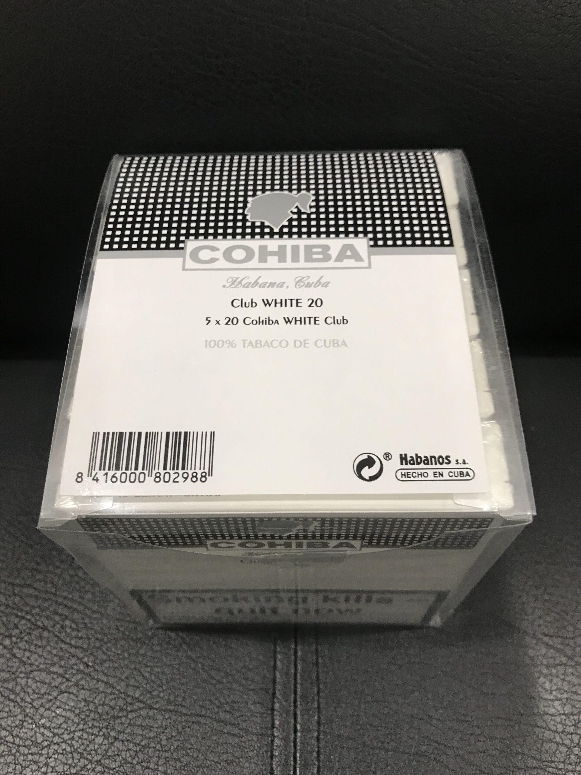 Cohiba Club White - Box of 100 ( 20stick x 5pack )