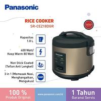 Gambar PANASONIC SRCEZ18DGR RICE COOKER 1.8 LITER dari UFO ELEKTRONIKA JOGJA Kab. Sleman 2 Tokopedia