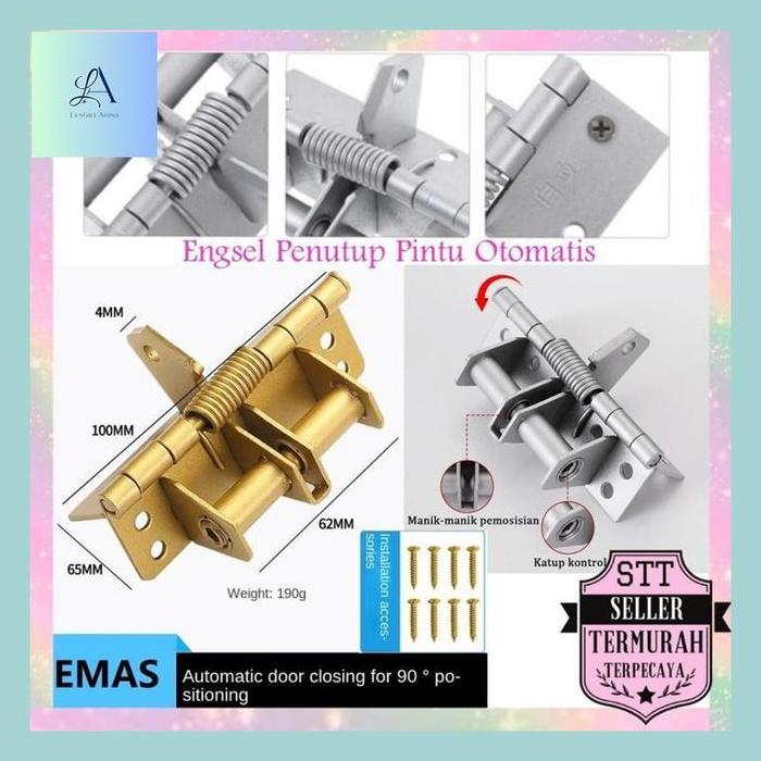 Spring Pintu Jual Anles_ Stt Engsel Penutup Pintu Otomatis Metal Engsel Penahan ...
