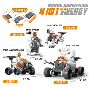 Mainan Anak DIY Robot 4 - 1 Tenaga Surya ~ SOLAR ROBOT TRANSFORMING