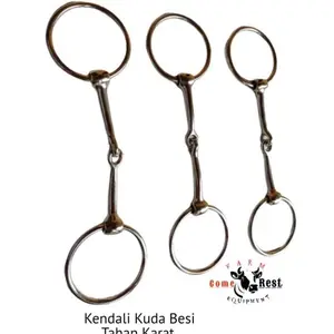 Kendali Kuda Bit Kuda Bahan Steanlish Chrome Anti Karat