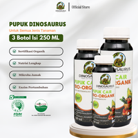 Gambar Pupuk Organik Dinosaurus untuk Sayur Buah Bunga 3 botol (750ml) dari Pupuk Dinosaurus Kota Administrasi Jakarta Pusat 1 Tokopedia