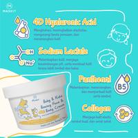 Gambar Baby & Kids Bouncy Face & Body Cream - Krim Pelembap Bayi & Anak Wajah & Badan Maskit 100ml dari Maskit Store Kota Depok 3 Tokopedia
