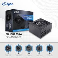 Gambar Power Supply ENLIGHT 550 Watt  - FULL MODULAR 80+ BRONZE PSU dari STAR17 COM Kota Administrasi Jakarta Selatan 1 Tokopedia
