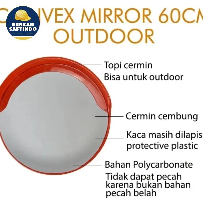 Convex Mirror 60cm Outdoor / Cermin Simpang Jalan / Cermin Safety 1