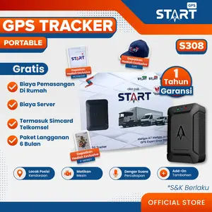GPS Tracker  Alat Pelacak Kendaraan Motor Mobil - Start GPS S308  Alat Keamanan Kendaraan Mobil Motor Bus Truk Alat Berat Kontainer