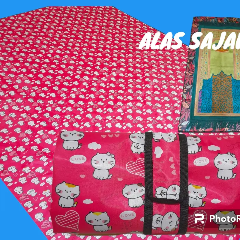 Tikar Alas sajadah Tikar Mini Alas Sajadah Anti Air 0