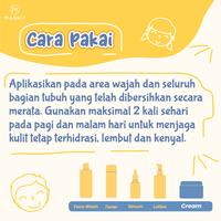 Gambar Baby & Kids Bouncy Face & Body Cream - Krim Pelembap Bayi & Anak Wajah & Badan Maskit 100ml dari Maskit Store Kota Depok 4 Tokopedia
