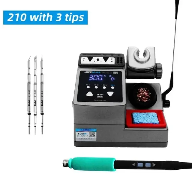 SOLDER STATION AIFEN A8 T12 AIFEN A9 C210 ORIGINAL