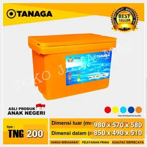 Coolbox Tanaga / Cooler Box/ Tempat Es 200 Liter