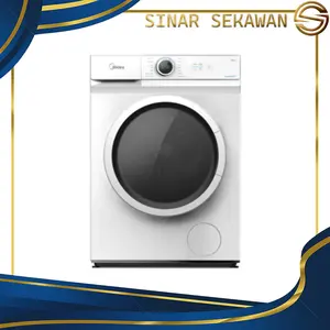 Midea MF100W75 Mesin Cuci Front Load 7.5 Kg MF-100-W75 / MF 100 W75 / W75