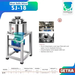 GETRA Meat Balls Mixer (Pencampur Adonan Bakso) SJ-18 / SJ 18 / SJ18
