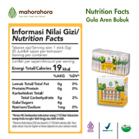 Gambar Mahorahora Gula Aren Sachet/Stick 5gr - isi 30pcs [Premium, Halal, Murni dan Organik] dari Mahorahora Gula Aren Kota Administrasi Jakarta Selatan 2 Tokopedia