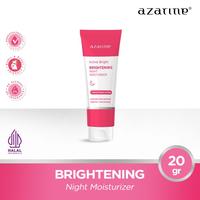 Gambar [GIFT] Azarine Active Bright - Brightening Night Moisturiser 20gr dari azarinecosmetic Kab. Sidoarjo 1 Tokopedia