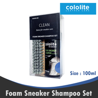 Gambar Shoe Foam Cleaner Shampoo Set pembersih sneaker cuci sepatu Sikat 100ml cololite dari TCHOME TOKOPEDIA Kota Administrasi Jakarta Utara 1 Tokopedia