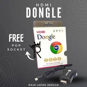 Tergacor HDMI Dongle anycast wifi display TV receiver 4K 1080 original Terbaik
