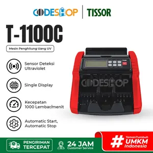 Mesin Penghitung Uang Tissor T1100C UV Detector
