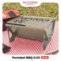 Gambar Hi-Cook Portable BBQ Grill Knockdown Besar 30 x 22 | Alat BBQ Portable dari Hi Cook Indonesia Kota Administrasi Jakarta Barat 1 Tokopedia