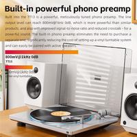 Gambar FiiO TT13 TT 13BT TT13BT TT 13 BT Fully Automatic Vinyl Turntable Music Player Piringan Hitam - SIlver dari Officiall Brands Kota Administrasi Jakarta Barat 4 Tokopedia