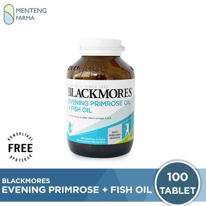 Terlaris Blackmores Evening Primrose Oil + Fish Oil