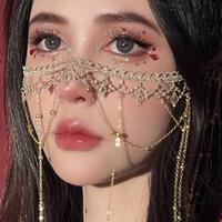 Gambar Rumbai Wajah Kerudung Hanfu Tirai Wajah Rumbai Pernikahan Cadar Rantai Aksesoris Wajah dari Penny-Y Kota Bekasi 5 Tokopedia