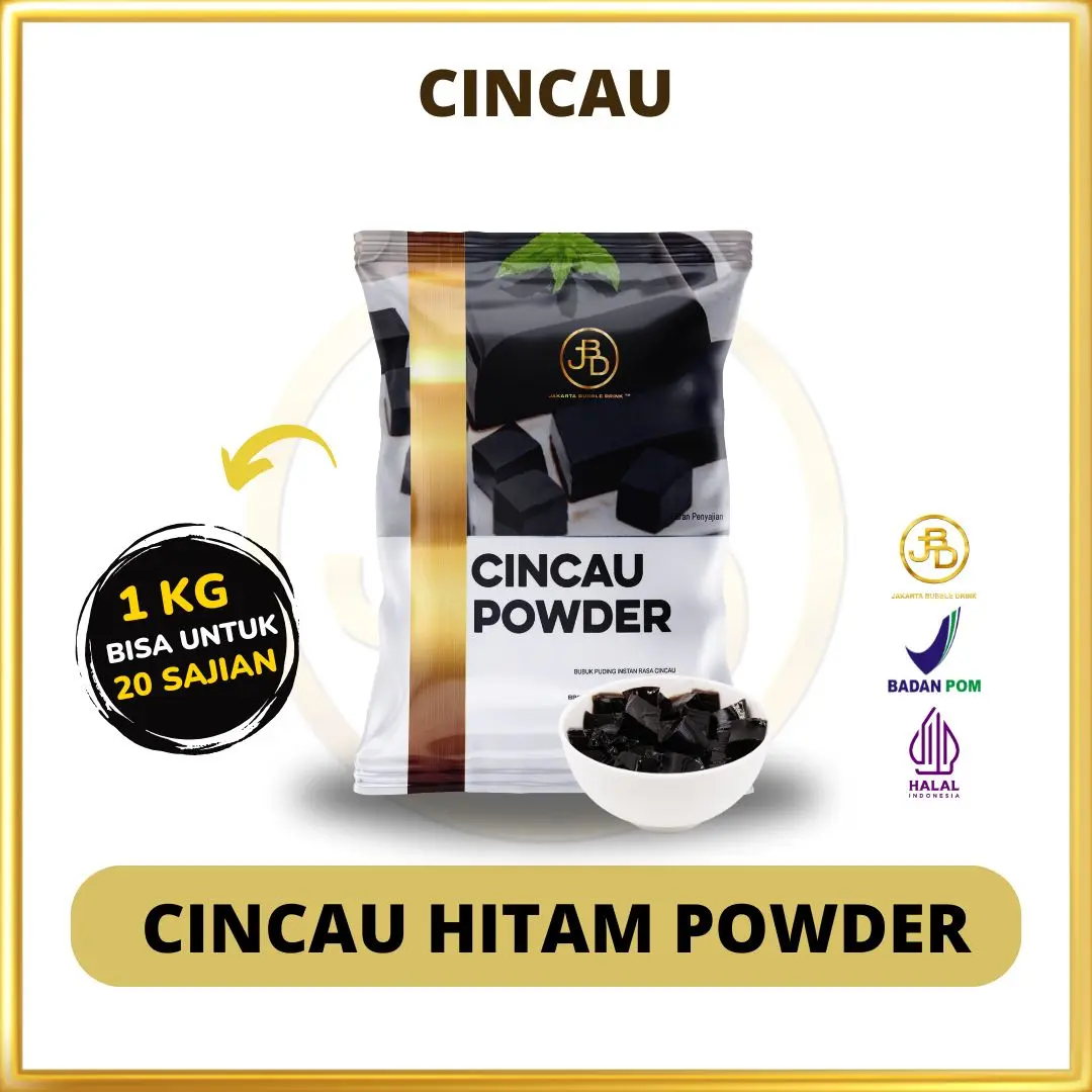 Grass Jelly - Cincau Hitam Powder || Jakarta Bubble Drink