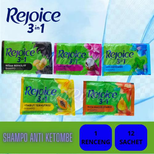 Rejoice Sachet Shampoo 3 IN 1 Renceng - Shop | Tokopedia