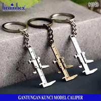 Gambar Keychain Measuring Caliper Gantungan Kunci Model Penggaris Caliper Mini - Bronze dari Brainbox Car and Home Kota Batam 3 Tokopedia