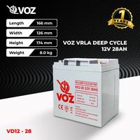 Gambar Baterai UPS VOZ 12V 28AH Deep Cycle - Bubble dari TokoUPS Kota Administrasi Jakarta Pusat 5 Tokopedia