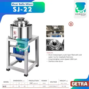GETRA Meat Balls Mixer (Pencampur Adonan Bakso) SJ-22 / SJ 22 / SJ22