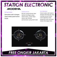 Gambar MODENA Duraturo BH 7723 LLD/BH7723 LLD KOMPOR TANAM GAS HOB 70 CM dari Station Electronic Kota Administrasi Jakarta Utara 4 Tokopedia