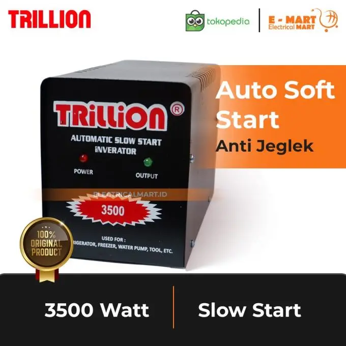 Auto Soft Start Anti Jeglek 3500W Penghemat Listrik Trillion